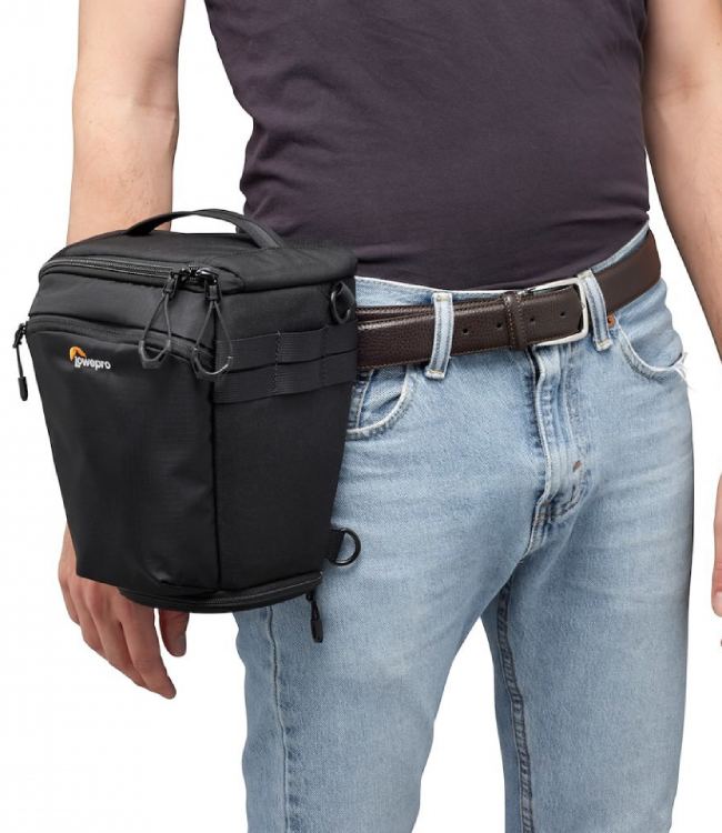 Варіанти носіння Lowepro ProTactic TLZ 70 Pro AW III